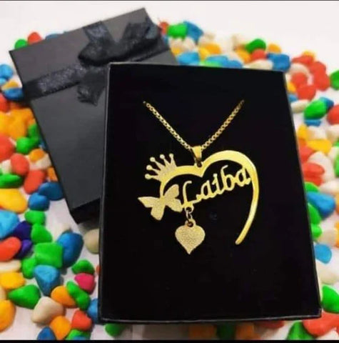 Customized Heart Necklace