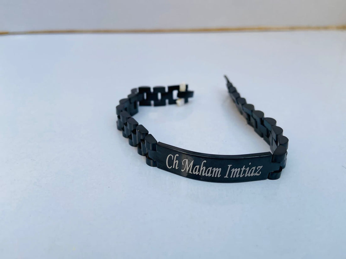 Engraved Name Bracelet