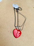 Broken Heart Couple Locket