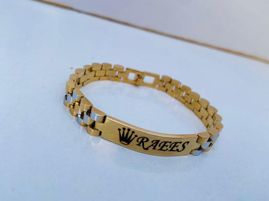 Engraved Name  Bracelet