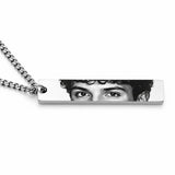 Personalized Eye Necklace